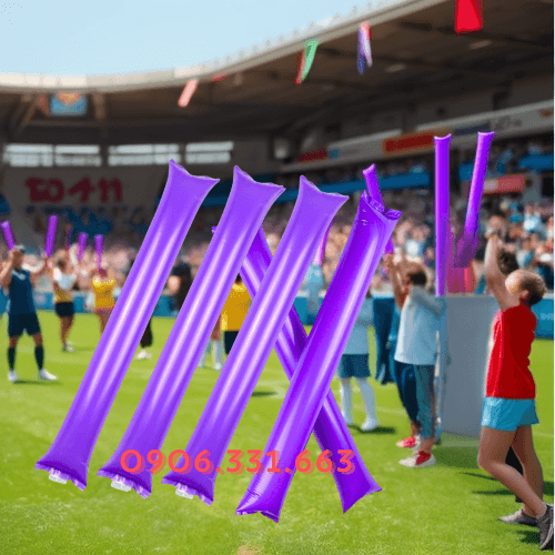 Bóng đập cổ vũ màu tím Bóng đập cổ vũ màu tím