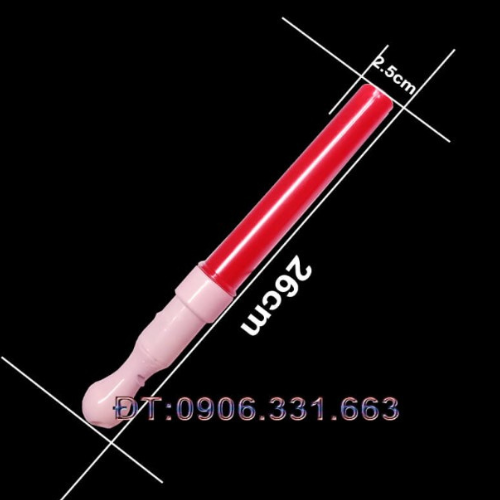 Gậy cổ vũ LED kim tuyến đỏ