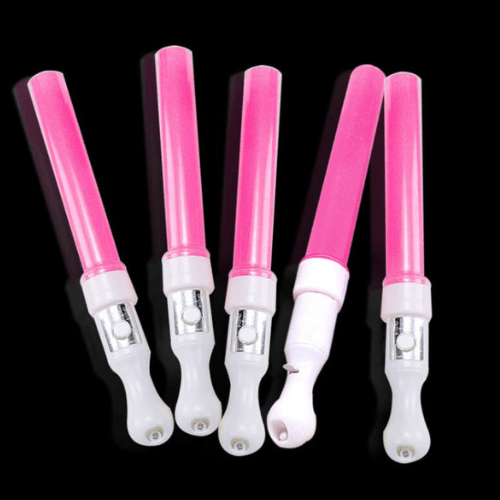Gậy cổ vũ LED kim tuyến hồng Gậy cổ vũ LED kim tuyến hồng