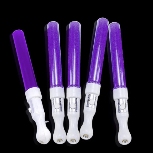 Gậy cổ vũ LED kim tuyến tím Gậy cổ vũ LED kim tuyến tím