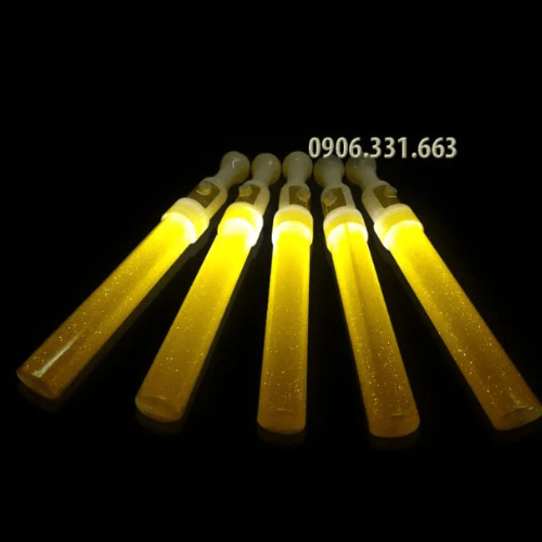 Gậy cổ vũ LED kim tuyến vàng
