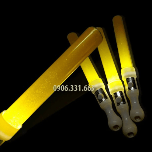 Gậy cổ vũ LED kim tuyến vàng