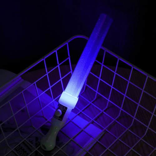Gậy cổ vũ LED kim tuyến xanh dương Gậy cổ vũ LED kim tuyến xanh dương