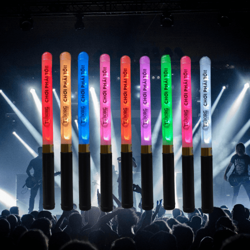 Gậy LED Kim Tuyến In Logo Theo Yêu Cầu Gậy LED Kim Tuyến In Logo Theo Yêu Cầu