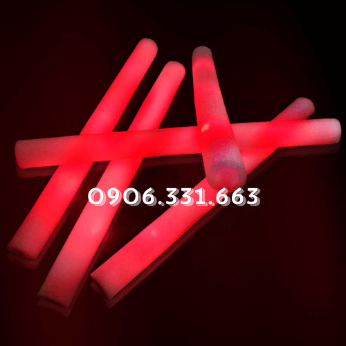 Gậy xốp phát sáng đỏ Gậy xốp phát sáng đỏ