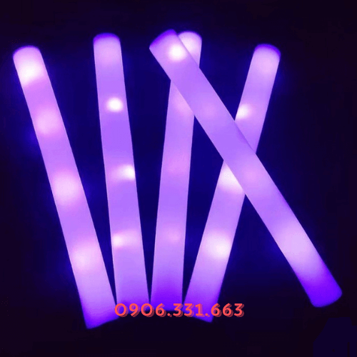 Gậy xốp phát sáng led tím Gậy xốp phát sáng led tím