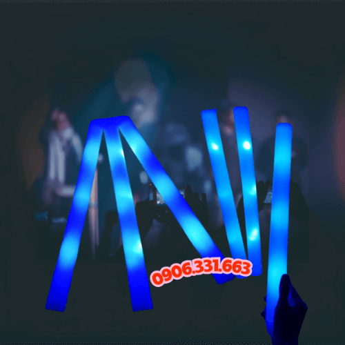 Gậy xốp phát sáng led xanh dương Gậy xốp phát sáng led xanh dương