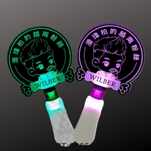 In light stick 2D Kpop Wilber