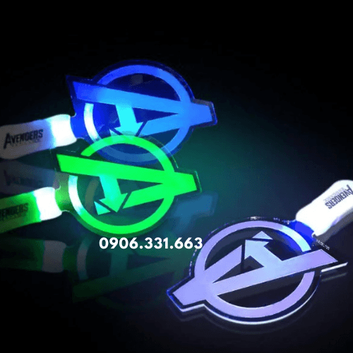 In light stick 2D Avengers Endgame