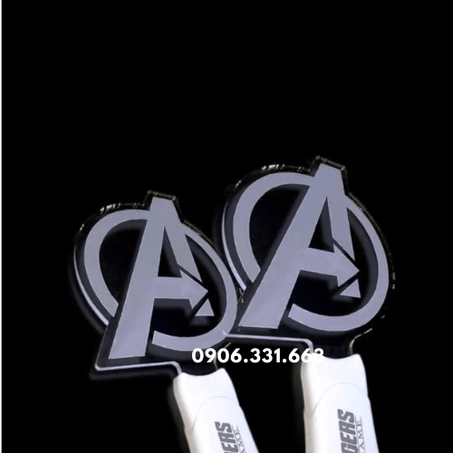 In light stick 2D Avengers Endgame