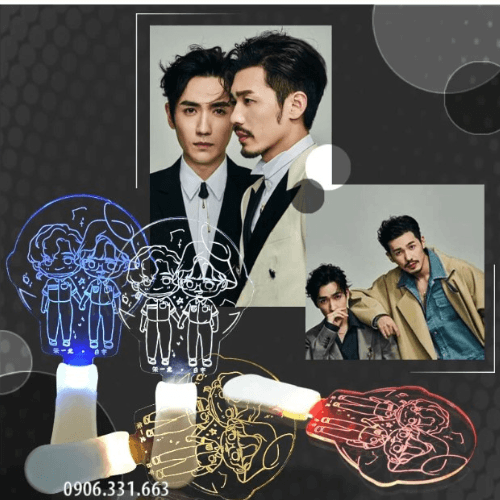 in light stick 2D ca sĩ thần tượng