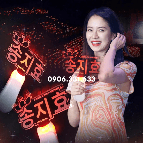 In light stick 2D Song Ji Hyo