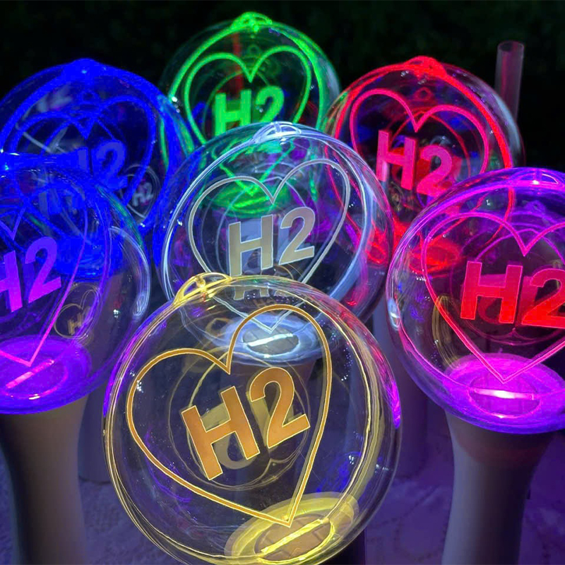 gậy cỗ vũ 3d không xoay