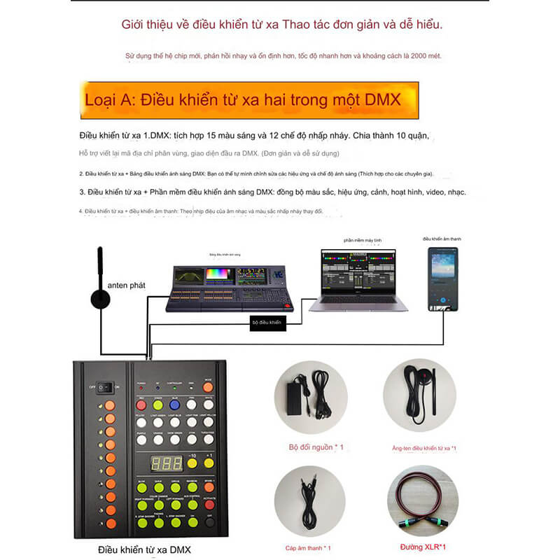 light stick xoay điều khiển