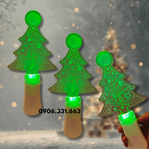 Light Stick 2D Cây Thông Noel Light Stick 2D Cây Thông Noel