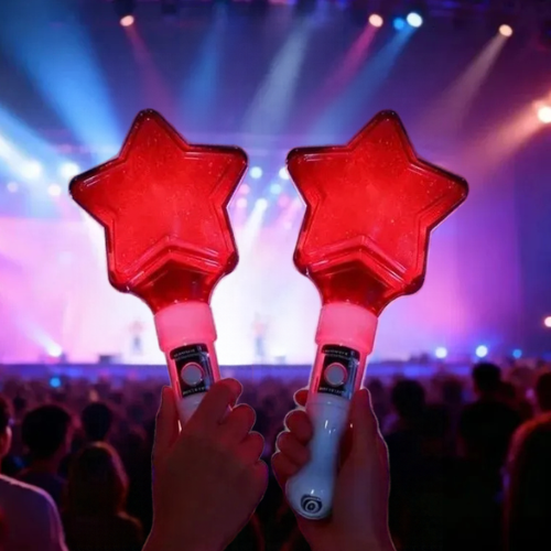 Light Stick LED Ngôi Sao Màu Đỏ Light Stick LED Ngôi Sao Màu Đỏ