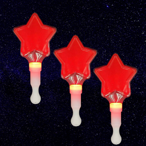 Light Stick LED Ngôi Sao Màu Đỏ Light Stick LED Ngôi Sao Màu Đỏ