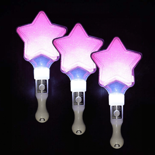 Light Stick LED Ngôi Sao Màu Hồng Light Stick LED Ngôi Sao Màu Hồng
