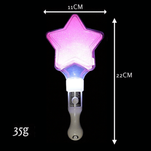 Light Stick LED Ngôi Sao Màu Hồng Light Stick LED Ngôi Sao Màu Hồng
