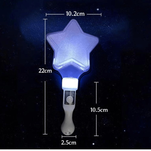 Light Stick LED Ngôi Sao Màu Trắng Light Stick LED Ngôi Sao Màu Trắng