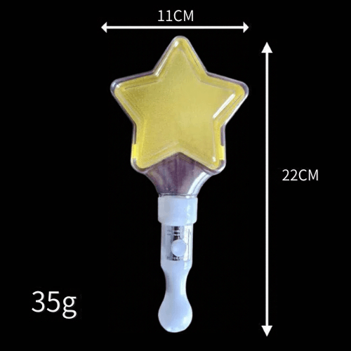 Light Stick LED Ngôi Sao Màu Vàng Light Stick LED Ngôi Sao Màu Vàng