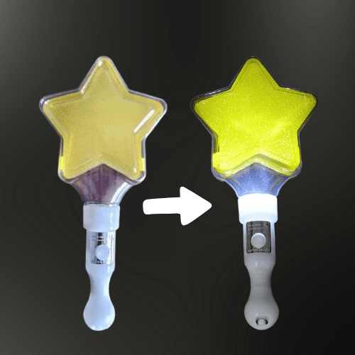 Light Stick LED Ngôi Sao Màu Vàng Light Stick LED Ngôi Sao Màu Vàng