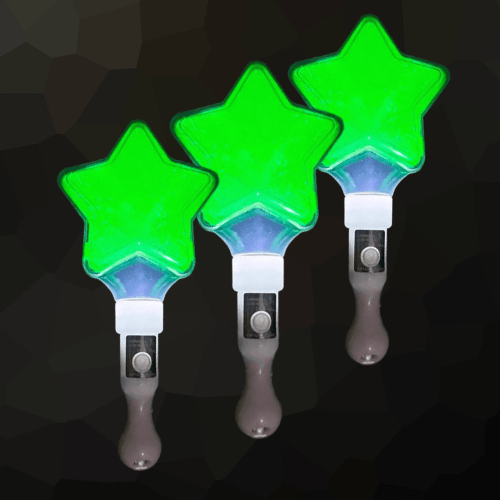 Light Stick LED Ngôi Sao Xanh Lá Giá Sỉ Light Stick LED Ngôi Sao Xanh Lá Giá Sỉ