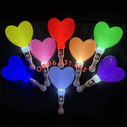 Light Stick LED Trái Tim  – Biểu Tượng Lung Linh Của Tình Yêu Idol