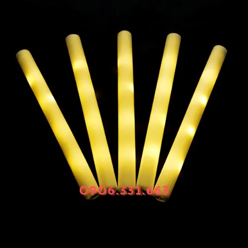 Gậy xốp phát sáng led vàng – Tạo điểm nhấn rực rỡ cho mọi sự kiện buổi tối