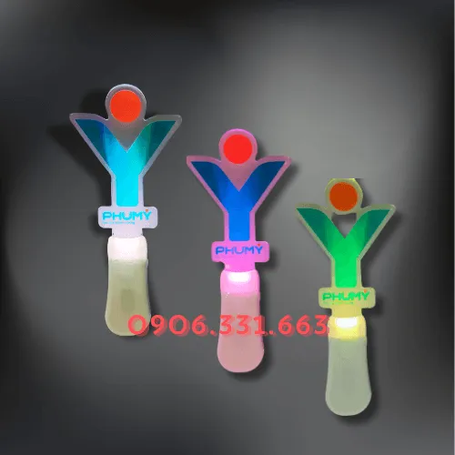 Light stick 2D in logo – Bí quyết quảng bá thương hiệu tại sự kiện âm nhạc
