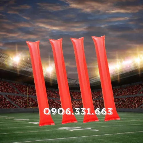 Bóng đập cổ vũ màu đỏ – Ngọn lửa nhiệt huyết thắp sáng khán đài