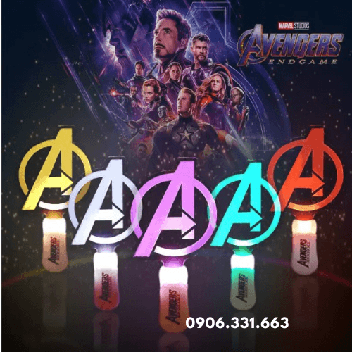 In light stick 2D Avengers Endgame – Quà tặng “chất lừ” khiến fan Marvel mê mẩn