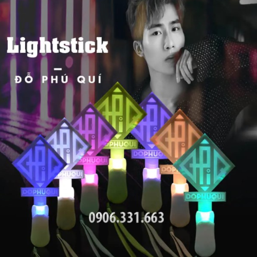 In light stick 2D Đỗ Phú Quý – Bí mật tạo nên xu hướng quà tặng “gây bão” fandom