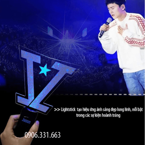 Light stick 2D Trương Kiệt – Món quà fan mới nổi “đốn tim” cộng đồng