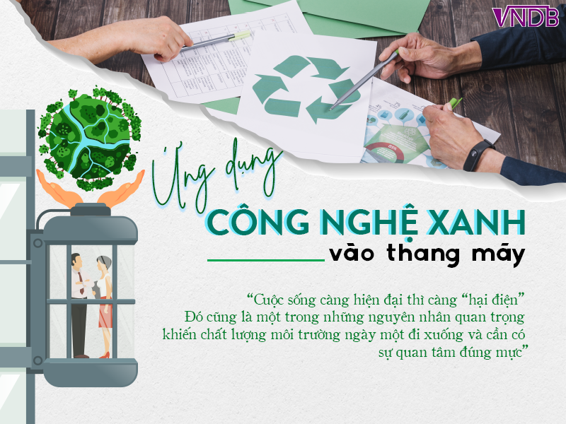 Ứng dụng Công Nghệ Xanh vào Thang Máy