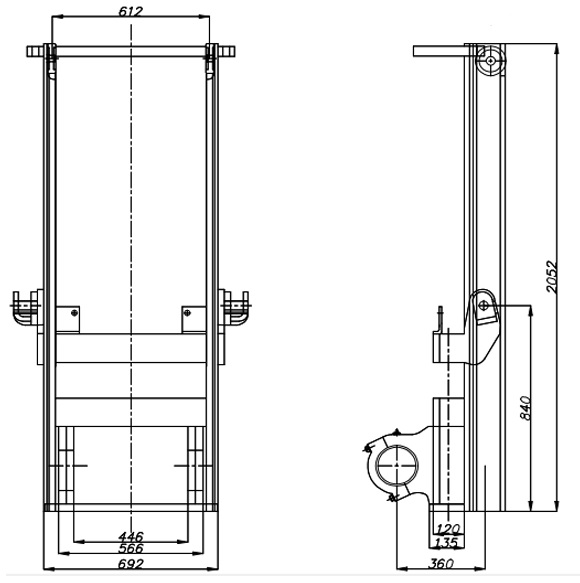 Hệ Thống Cơ Khí của Thang Nâng Hàng