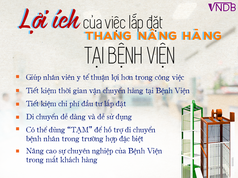 Tiết kiệm thời gian vận chuyển hàng tại Bệnh Viện
