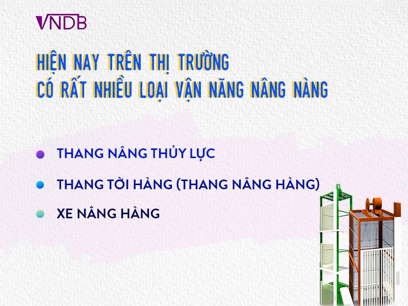 Hệ thống Vận Năng Nâng Hàng thời đại mới