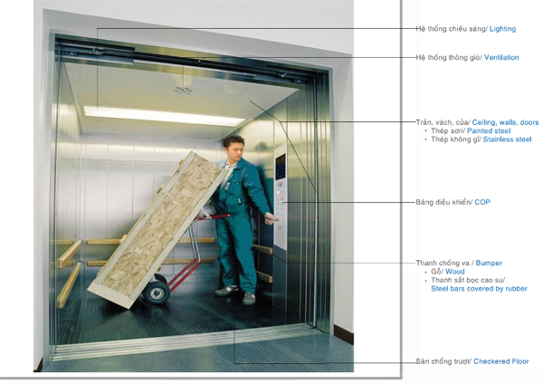 Thang Nâng Hàng VNDB dành cho công trình