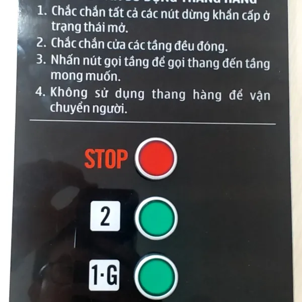 Combo Tab Mica, nút nhấn 2 tầng có vị trí LED