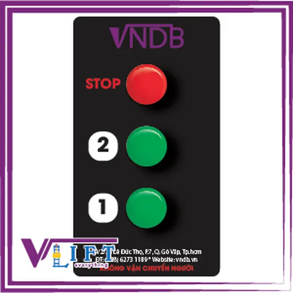 Combo Tab nhựa, nút nhấn 2 tầng không LED