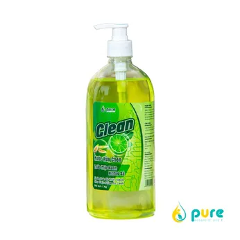 Nước rửa chén thảo mộc Clean - Hương sả chanh