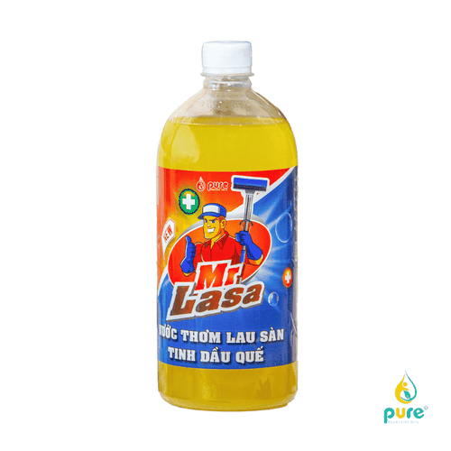 Nước lau sàn thảo mộc Mr. LASA - Hương Quế