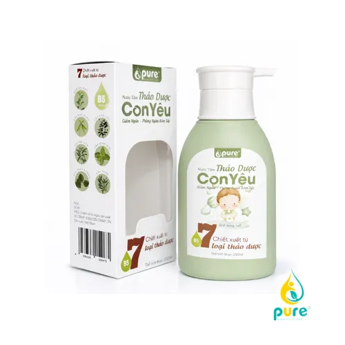 Nước tắm thảo dược Con yêu