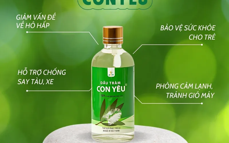 Top 5 Công Dụng Tuyệt Vời Của Dầu Tràm Con Yêu