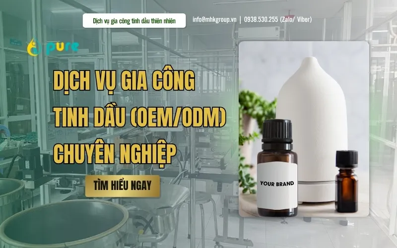 Dịch Vụ Gia Công Tinh Dầu (OEM/ODM) Chuyên Nghiệp