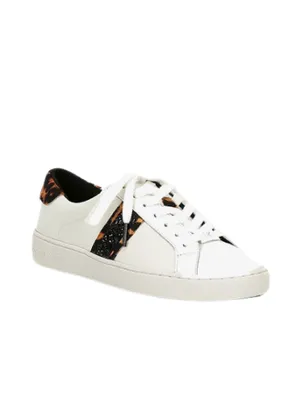 Giày sneaker Michael Kors Authentic USA cho nữ 43F0IRFP7L IRVING STRIPE LACE UP LEATHER