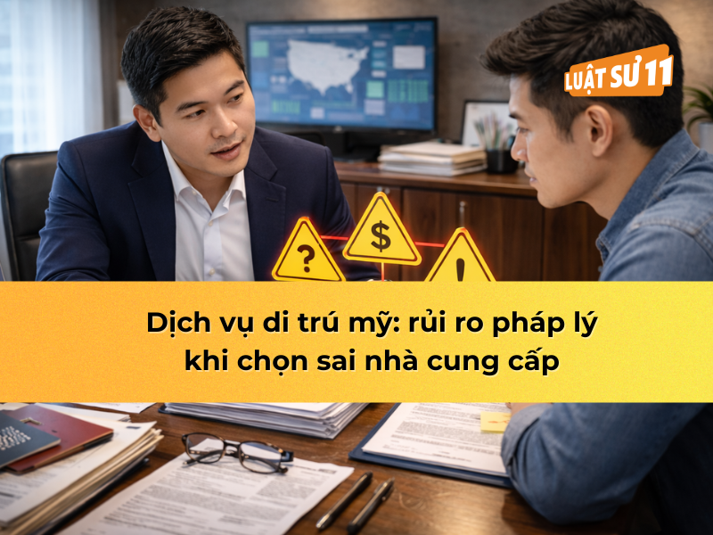 dịch vụ di trú mỹ: rủi ro pháp lý khi chọn sai nhà cung cấp