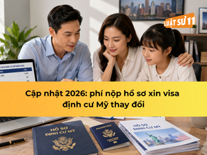 Cập nhật 2026: phí nộp hồ sơ xin visa định cư Mỹ thay đổi