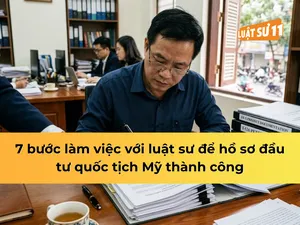 7 bước làm việc với luật sư cho hồ sơ đầu tư quốc tịch mỹ